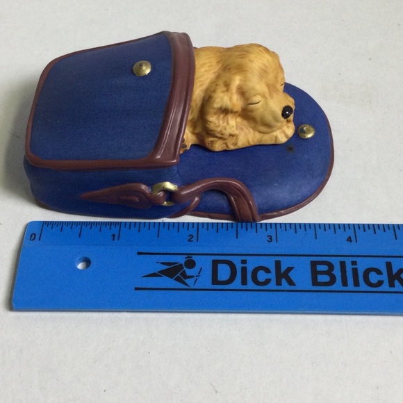 Princeton Gallery 1991 Purse Napper Cocker Spaniel Fine Porcelain - Picture 11 of 12
